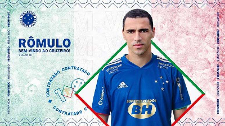 Rômulo é a oitava contratação da Raposa para a temporada 2021-(Divulgação/Cruzeiro)