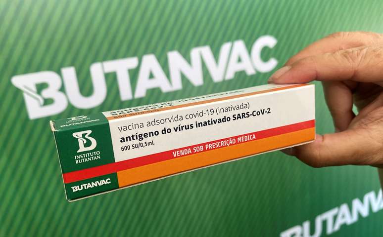 Butanvac, vacina contra Covid-19 que Butantan pretende testar
26/3/2021 REUTERS/Leonardo Benassatto  