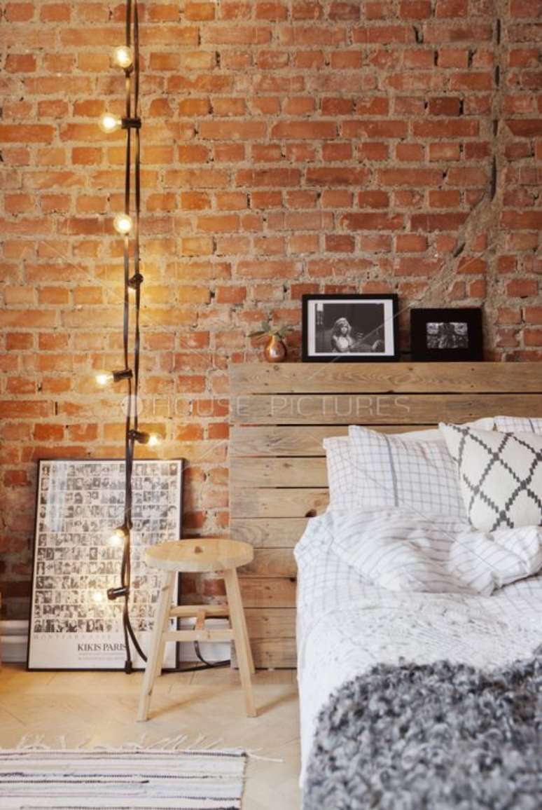 27. Papel de parede rustico para quarto – Foto Styling Anna Mård; Ulkner