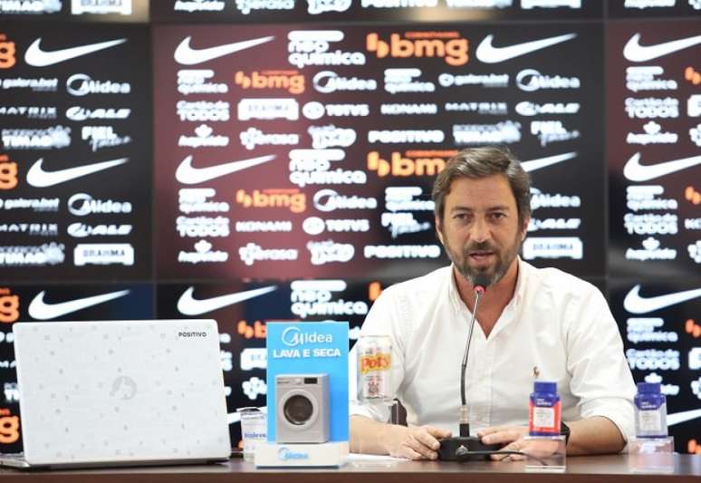 Duílio Monteiro Alves, presidente do Corinthians (Foto: Rodrigo Coca/Ag. Corinthians)