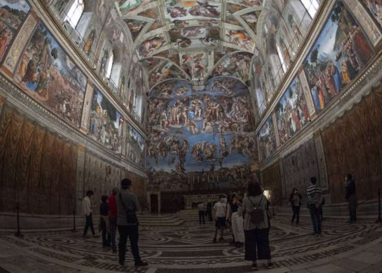 Capela Sistina nos Museus do Vaticano