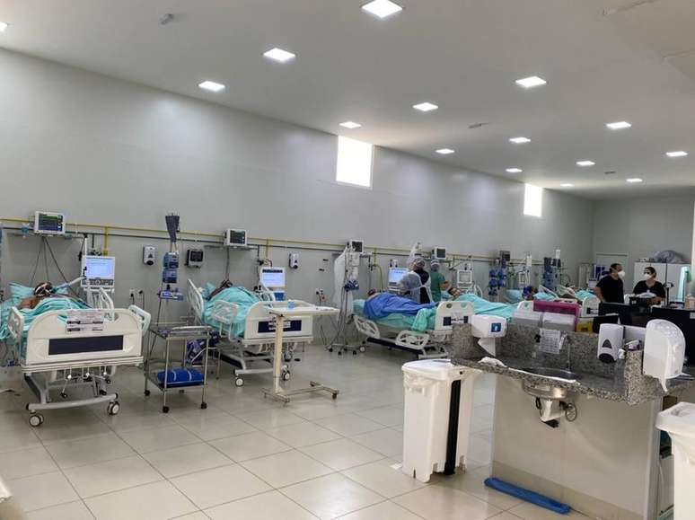 Com UTI lotada, hospital Nossa Senhora da Piedade ficou sem insumos para intubados, em Lençóis Paulista