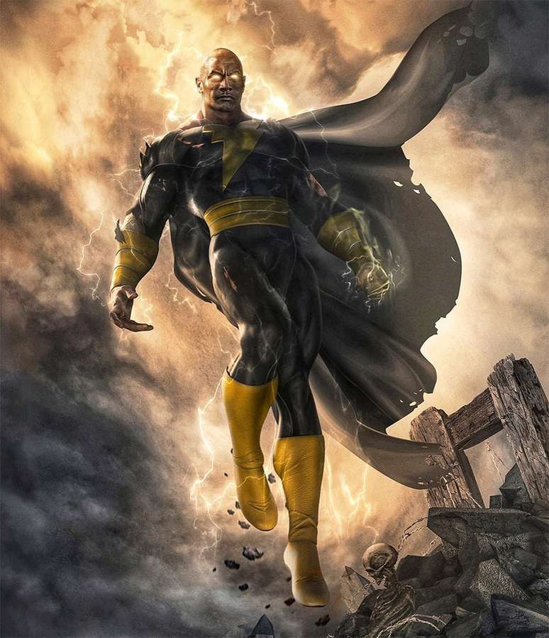 Adão Negro está fora dos planos da DC Comics para o novo Universo, revela  The Rock.