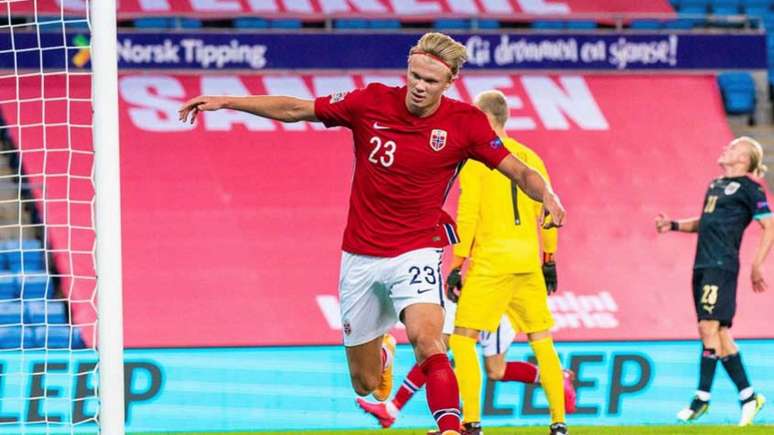 Haaland é tratado como prioridade no Manchester CIty (Foto: AFP)