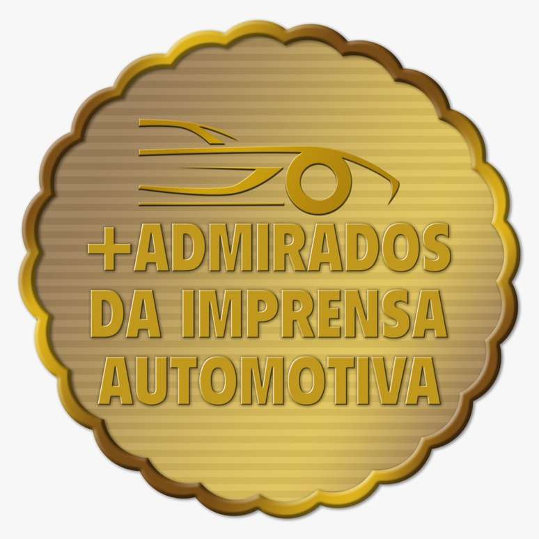 Selo do prêmio +Admirados da Imprensa Automotiva: votação aberta para o público em 2021.