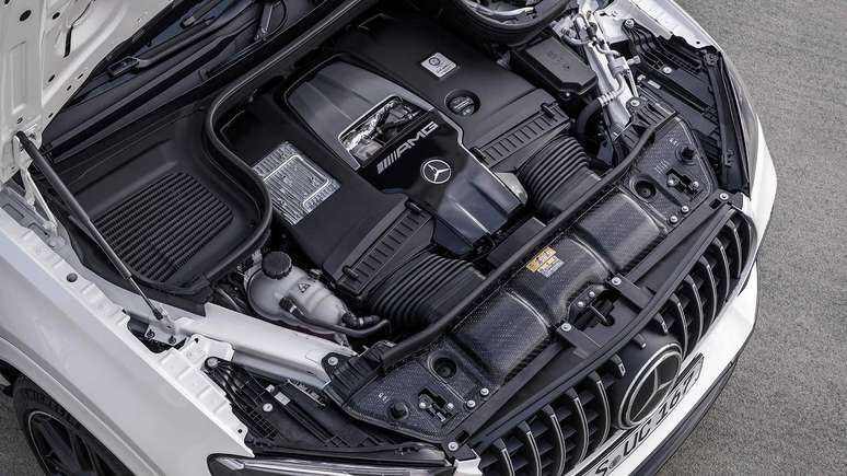 Versão esportiva do Mercedes GLE Coupé conta com motor 4.0 V8 biturbo de 612 cv e 850 Nm de torque. 