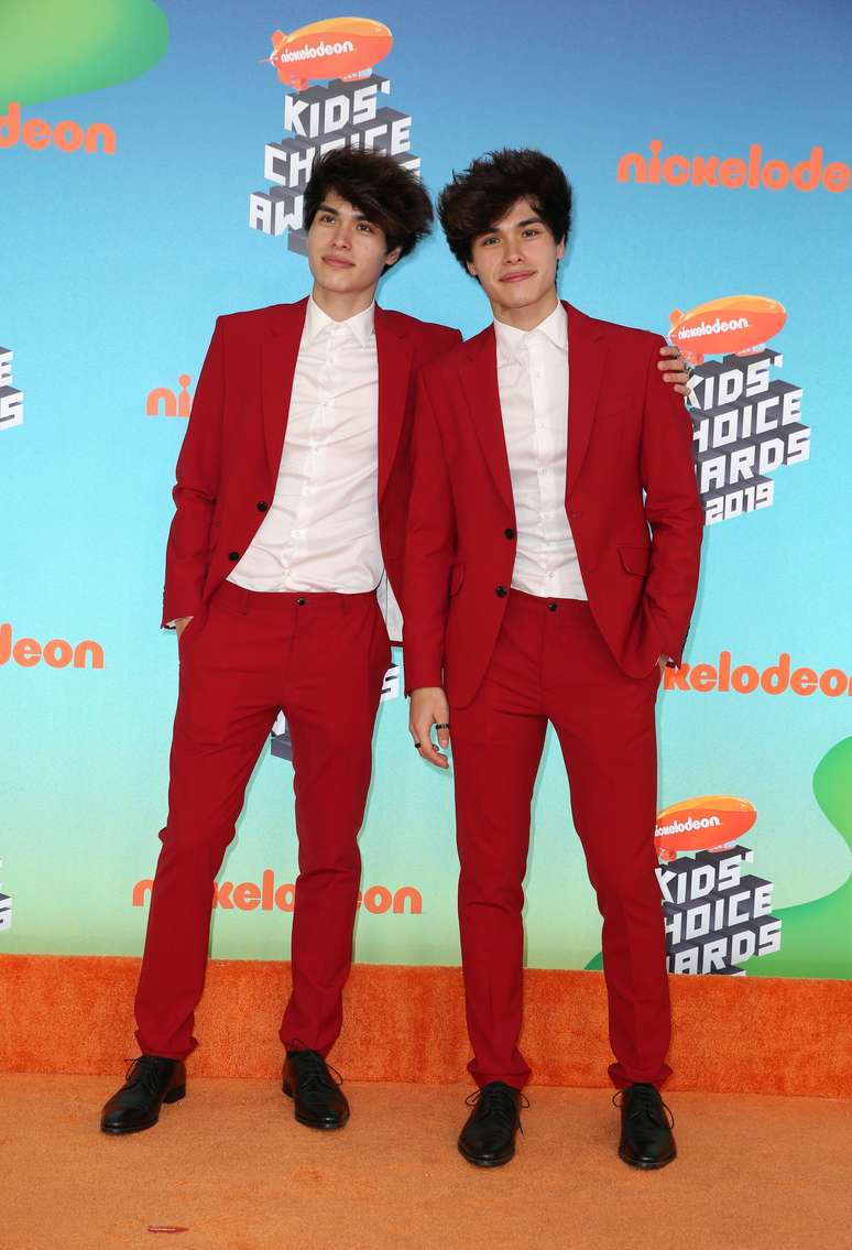Alan and Alex Stoke no Kids Choice Awards de 2019. Los Angeles, Calif&oacute;rnia, EUA, 23/03/2019. REUTERS/Danny Moloshok/Foto de arquivo