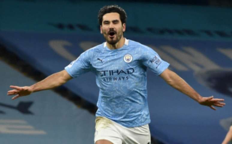 Gündogan é o artilheiro do Manchester City na temporada (Foto: RUI VIEIRA / POOL / AFP)