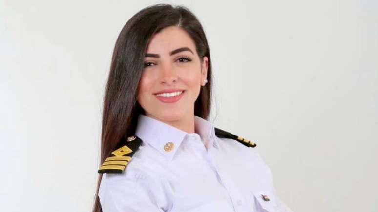 Marwa Elselehdar foi a primeira mulher capitã de navio do Egito