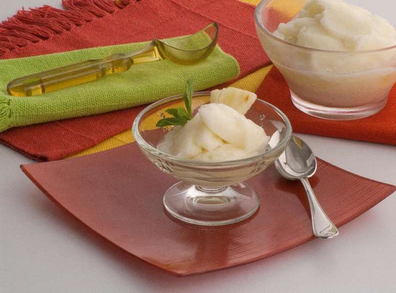 Sorbet de abacaxi