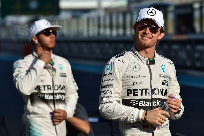 Lewis Hamilton e Nico Rosberg 