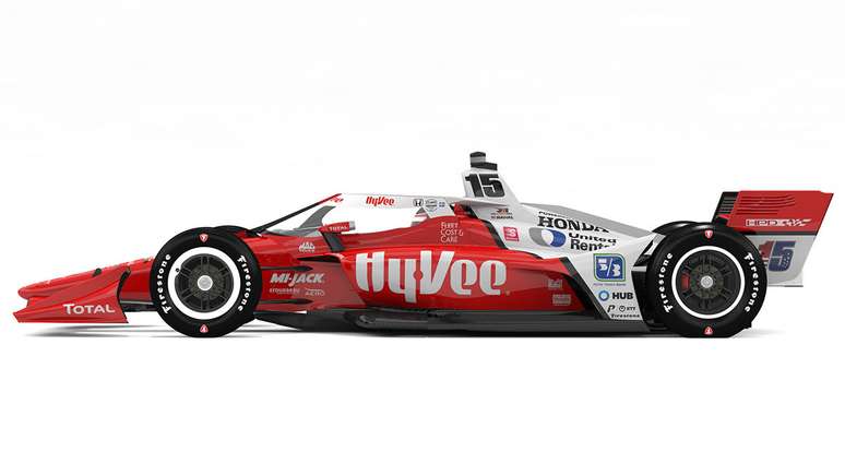 Hy-Vee tamb&eacute;m vai patrocinar Graham Rahal em duas corridas (Foto; Reprodu&ccedil;&atilde;o/RLL)