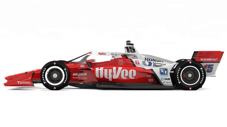 Hy-Vee também vai patrocinar Graham Rahal em duas corridas (Foto; Reprodução/RLL)