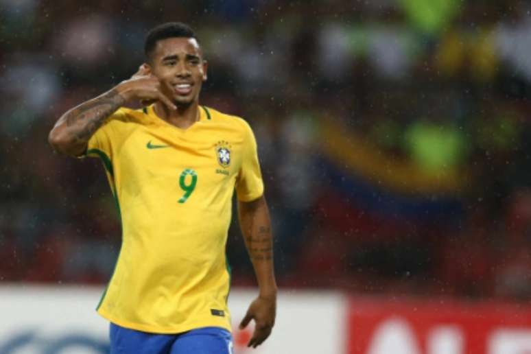Gabriel Jesus, revelado pelo Palmeiras, já estava na Seleção Brasileira principal desde 2016 – (Foto: Lucas Figueiredo/CBF)