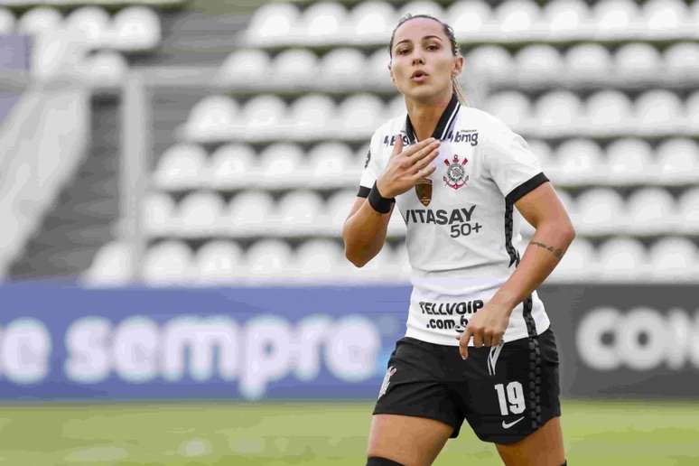 Giovanna Crivelari foi convocada para período de treinos com a Seleção (Foto: Rodrigo Gazzanel/Ag.Corinthians)