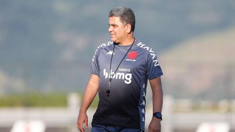 Marcelo Cabo vive as primeiras semanas no comando técnico do Cruz-Maltino (Foto: Rafael Ribeiro/Vasco da Gama)