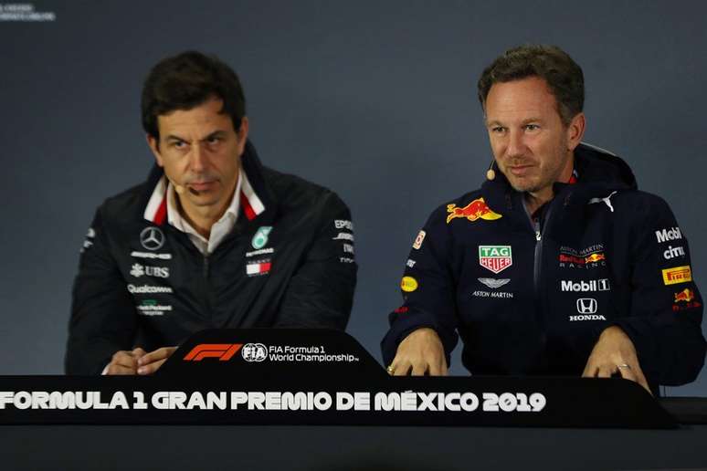 Toto Wolff e Christian Horner 