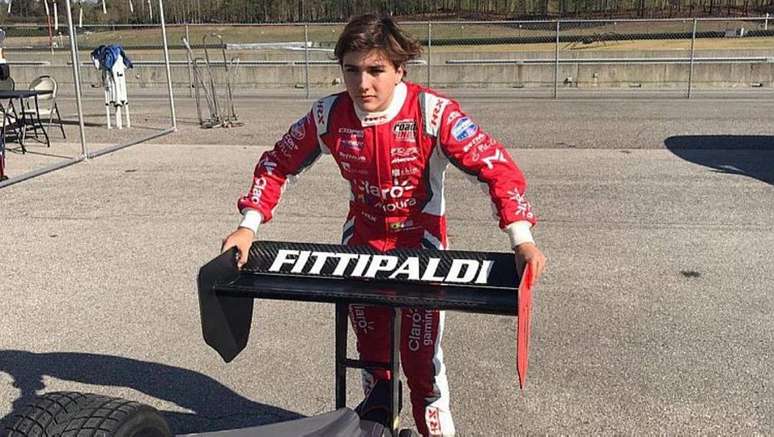 Enzo Fittipaldi é o estreante mais rápido em teste de categoria de acesso da Indy.