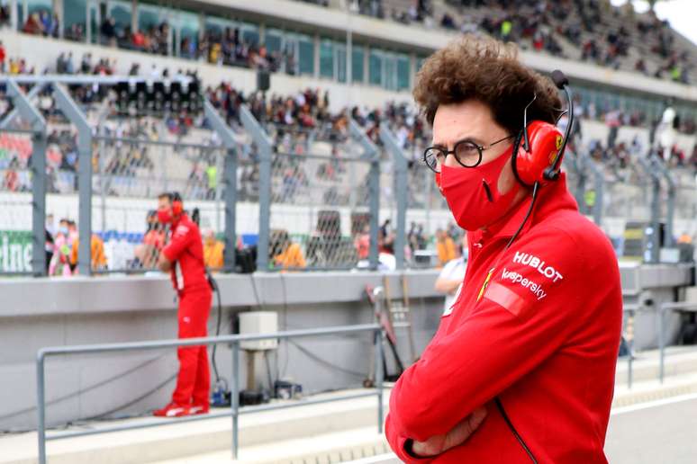 Mattia Binotto sabe que ainda n&atilde;o est&aacute; bom para a Ferrari 