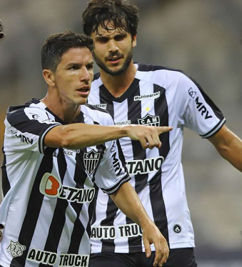 O Galo conta mais uma vez com o futebol de Nacho Fernández para sair com os três pontos-(Pedro Souza/Atlético-MG)