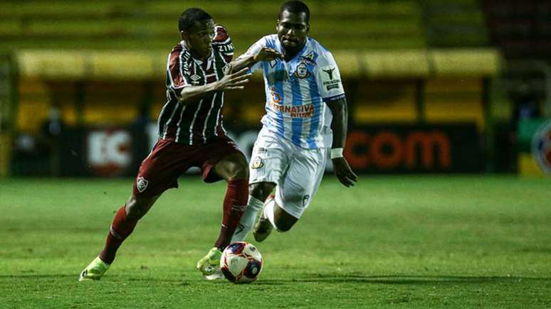 Em jogo exibido na Record, Fluminense goleou no Cariocão (Foto: Lucas Merçon/FFC)
