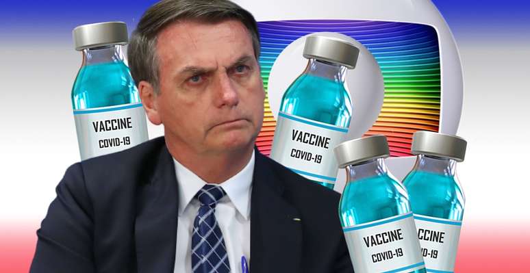 Bolsonaro cortou cerca de 60% da verba publicitária do governo federal à Globo: economia de um ano compra vacinas para 1% da população