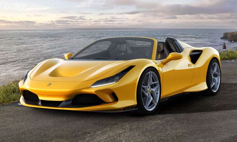 Ferrari F8 Spider: modelo mais vendido da marca custa R$ 4 milhões.