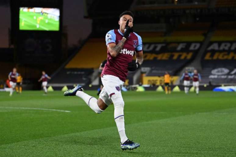 Lingard marcou seis gols em oito partidas da Premier League (LAURENCE GRIFFITHS / POOL / AFP)