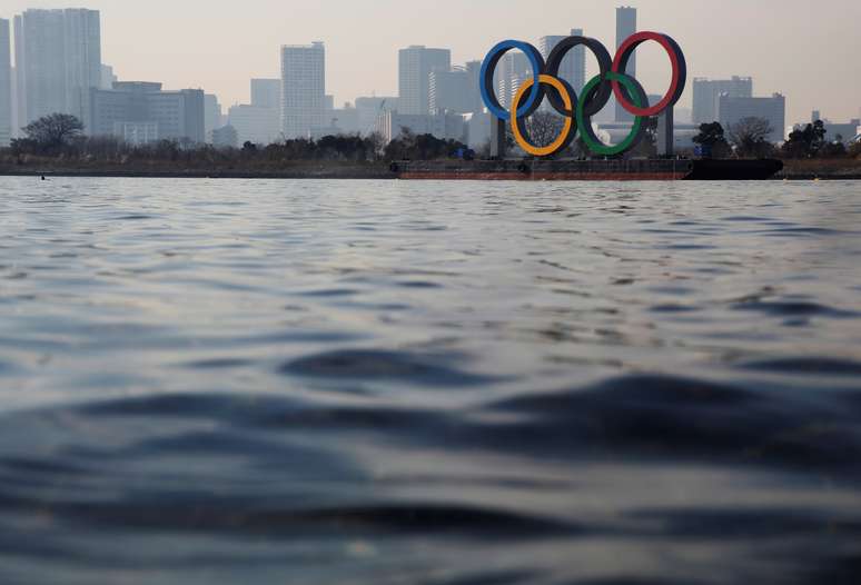 Anéis olímpicos em Tóquio
22/01/2021 REUTERS/Kim Kyung-Hoon