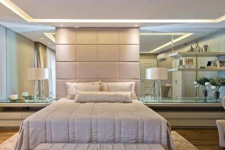 4. Devido a neutralidade da cor o quarto bege pode ser decorado em diferentes estilos -Foto: Pinterest