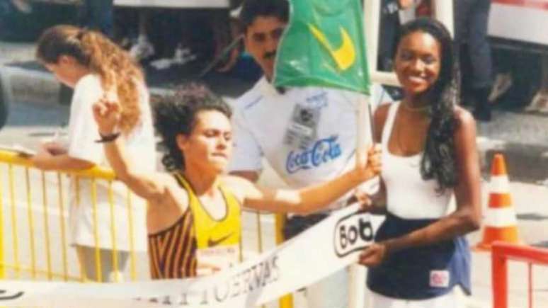 Rosei Machado vence a São Silvestre em 1996 (Foto: Divulgação/CBAt)