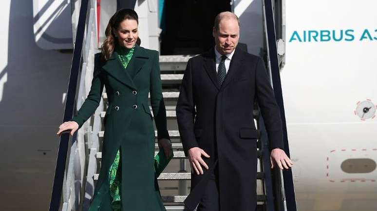 Em compromisso oficial, o duque e a duquesa de Cambridge foram recentemente à República da Irlanda