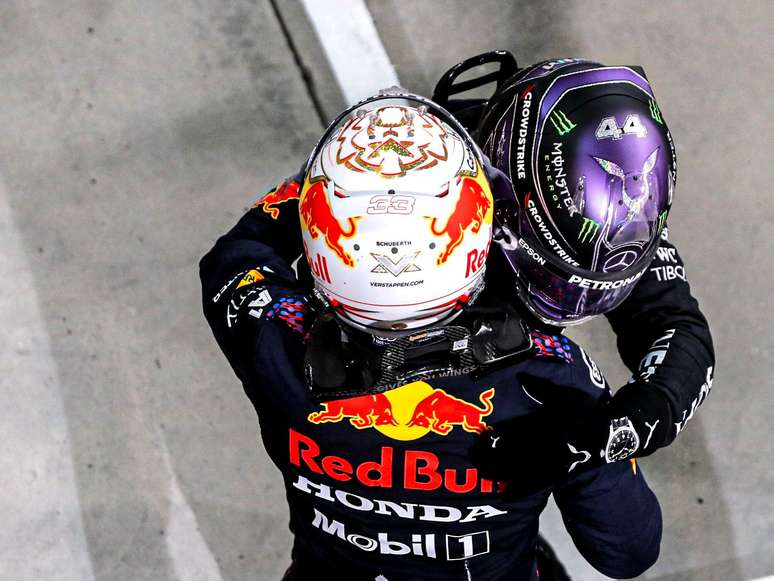 Max Verstappen e Lewis Hamilton: os protagonistas do GP do Bahrein e, provavelmente, de toda a temporada da F1 