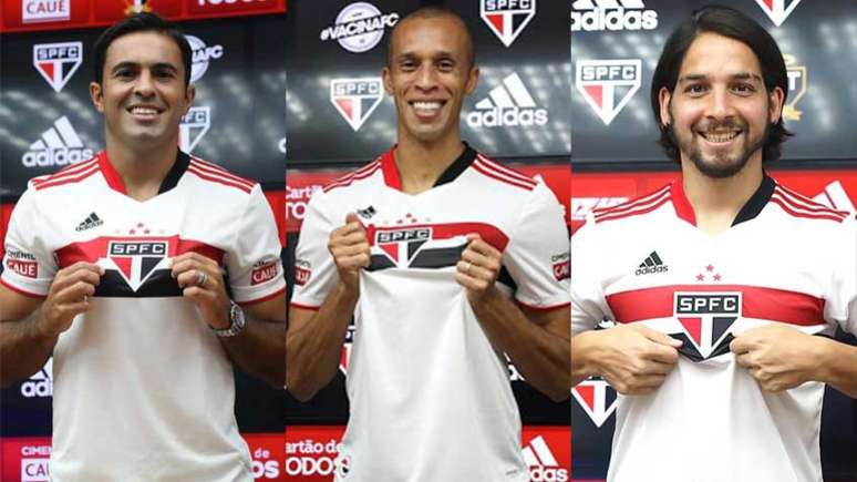 Trio foi inscrito no Campeonato Paulista (Foto: Érico Leonan / saopaulofc.net)