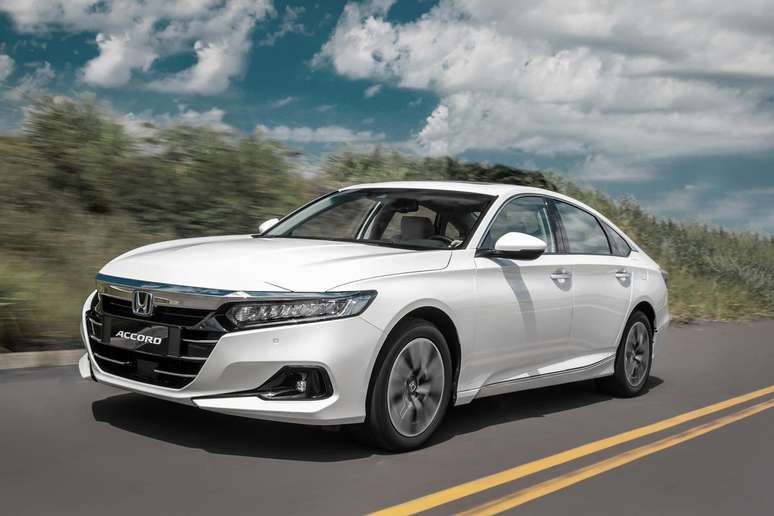 Novo Honda Accord e:HEV: estreia da tecnologia híbrida da marca japonesa.