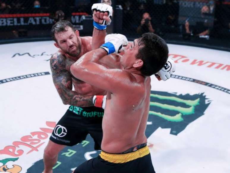 Ryan Bader dominou Machida na luta principal do Bellator 256 (Foto: Divulgação Bellator MMA)