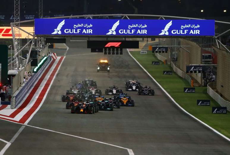 Laragada do GP do Bahrein marcou o início da temporada 2021 da Fórmula 1 