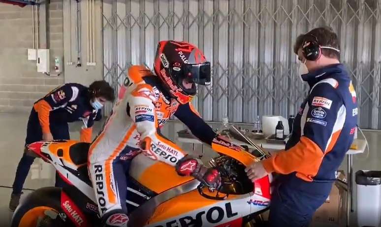 Em Portimão, Marc Márquez faz novo teste com moto da Honda em preparação para volta ao Mundial da MotoGP 