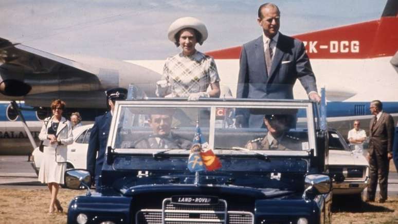O casal visitou a Nova Zelândia em 1977. Muitos dos tributos mais calorosos vieram da Comunidade Britânica