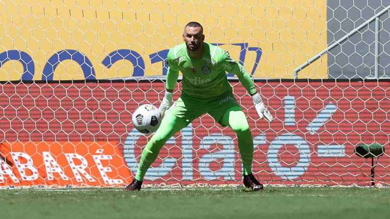 Weverton na Supercopa do Brasil (Foto: Cesar Greco/Palmeiras)