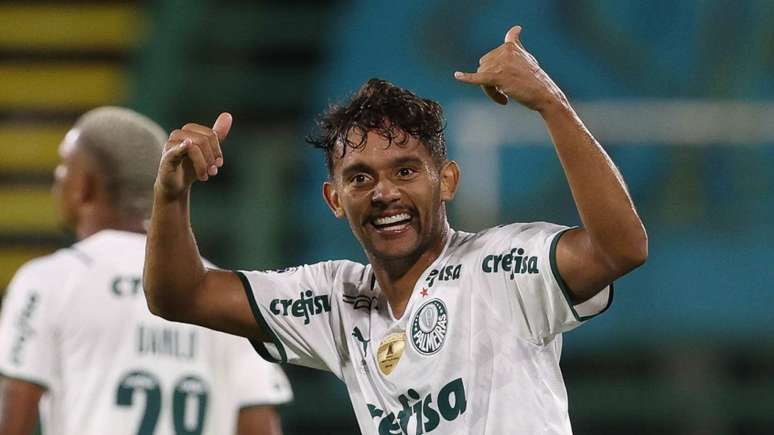 Scarpa marcou gol pela Recopa Sul-Americana (Foto: Cesar Greco/Palmeiras)