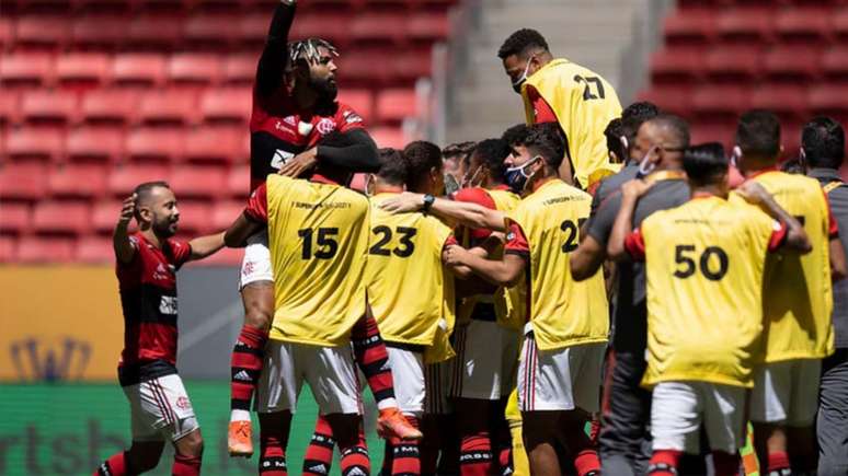 Flamengo foi campeão da Supercopa do Brasil após disputa de pênalti (Foto: Lucas Figueiredo/CBF)