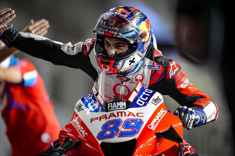 Jorge Martín conquistou no GP de Doha o primeiro pódio na MotoGP 