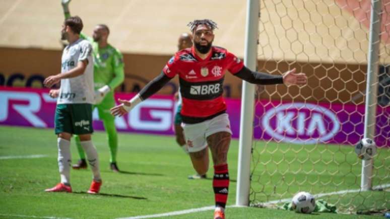 Gabigol deixou o dele contra o Verdão (Alexandre Vidal/Flamengo)