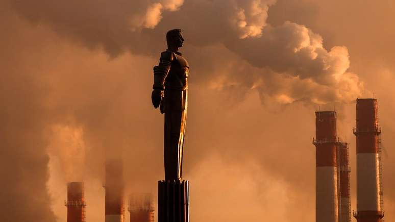 Monumentos a Gagarin permanecem até hoje na Rússia
