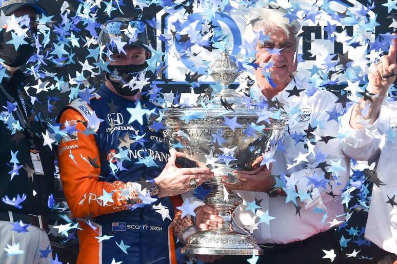 Aos 40 anos de idade, Dixon não pensa em aposentadoria e mira o recorde de A.J. Foyt 