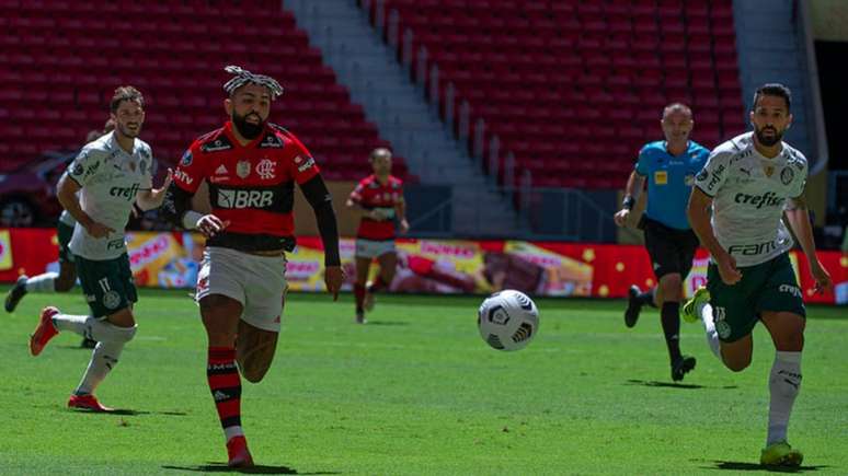 Em campo, Flamengo e Palmeiras ficam no empate; decisão nas penalidades teve 18 cobranças (Alexandre Vidal/Flamengo)