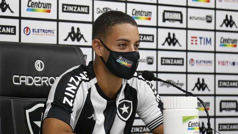 Felipe Ferreira marcou nos últimos dois jogos do Botafogo na competição (Foto: Vitor Silva / BFR)