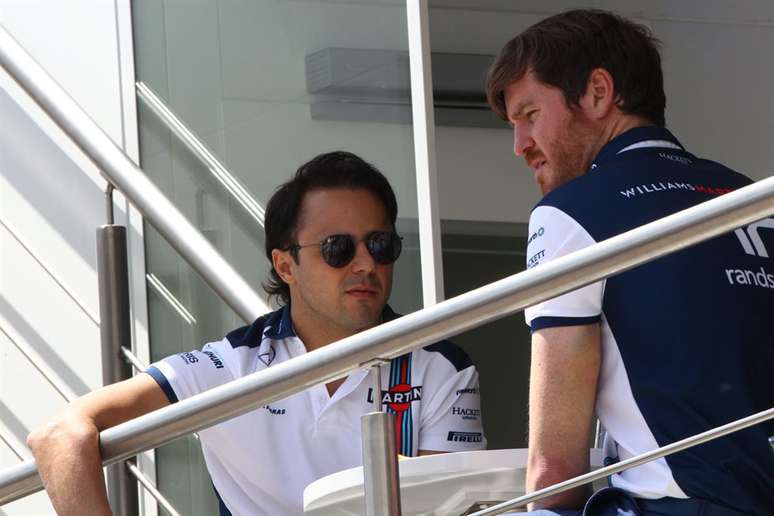 Rob Smedley e Felipe Massa, já nos tempos de Williams 