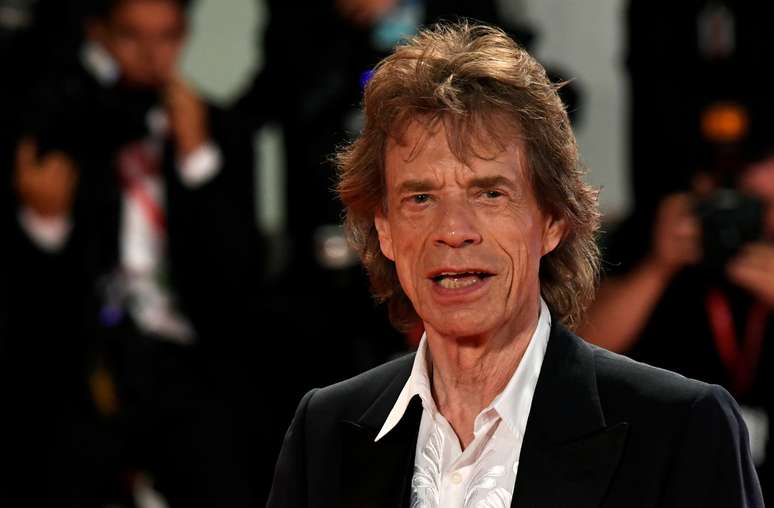 Mick Jagger durante Festival de Cinema de Veneza
07/09/2019 REUTERS/Piroschka van de Wouw